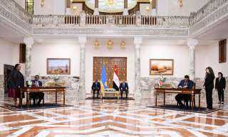 مصر ورواندا توقعان عددًا من مذكرات التفاهم تتضمن تعزيز الاستثمار وتخصيص الأراضي