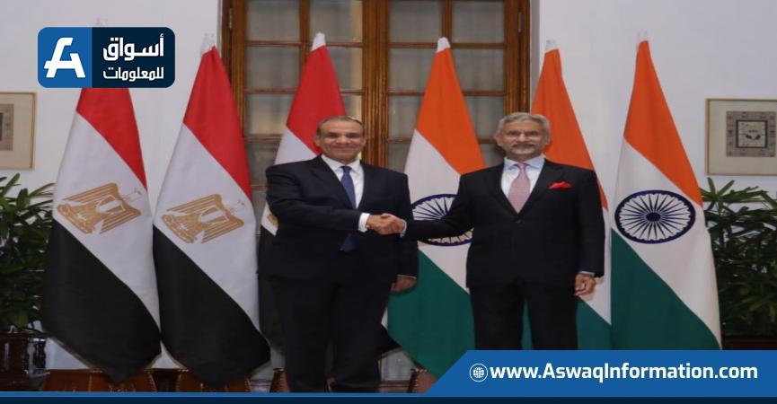 وزيرا خارجية مصر والهند