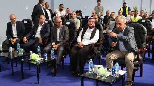 وزير الكهرباء يتفقد محطة محولات عيون موسى ويتابع مستجدات توفير التيار للمشروعات... وزير الكهرباء يتفقد محطة محولات عيون موسى ويتابع مستجدات توفير التيار للمشروعات الزراعية