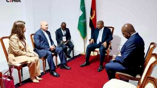 رئيس أنجولا يُرحب بمشاركة الشركات المصرية في تنفيذ مشروعات البنية التحتية ببلاده رئيس أنجولا يُرحب بمشاركة الشركات المصرية في تنفيذ مشروعات البنية التحتية ببلاده