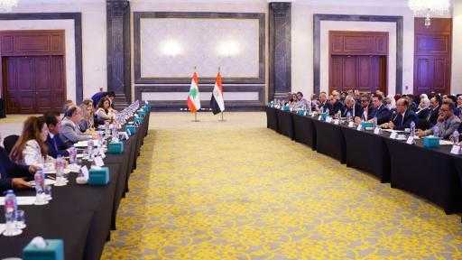 مصر ولبنان تبحثان زيادة التبادل التجاري وتنمية الاستثمارات المشتركة مصر ولبنان تبحثان زيادة التبادل التجاري وتنمية الاستثمارات المشتركة