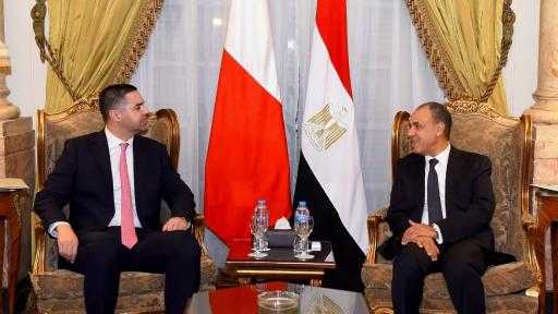 وزير الخارجية يتطلع إلى تعزيز مسارات التعاون الاقتصادي والتجاري مع مالطا