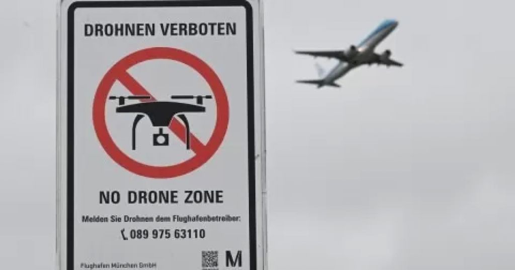 تعليق حركة الملاحة الجوية فوق مطار بلجيكي بسبب رصد طائرة مسيّرة