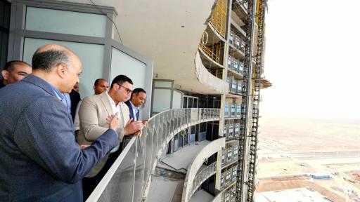 تنفذها شركة صينية.. ”الشربيني” يتابع تنفيذ أبراج الداون تاون في العلمين الجديدو تنفذها شركة صينية.. ”الشربيني” يتابع تنفيذ أبراج الداون تاون في العلمين الجديدو