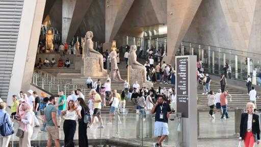 19 ألف زائر يوميًا متوسط عدد زوار المتحف الكبير منذ افتتاحه رسميًا