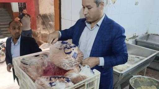 ”حماية المستهلك” يضبط 2.5 طن من اللحوم منتهية الصلاحية بشبرا الخيمة