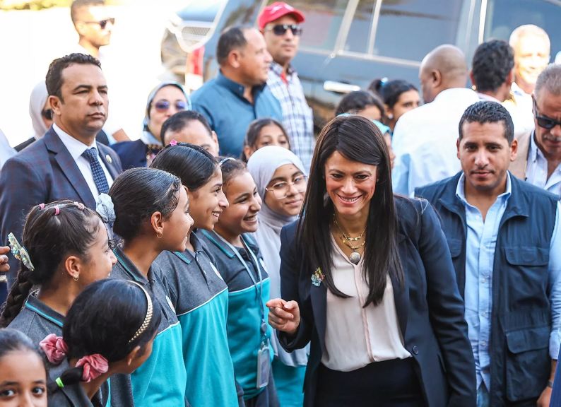 زيارة وزيرة التخطيط