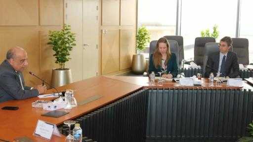 وزير الكهرباء يبحث مع وفد البنك الدولي تعزيز التعاون في مجالات الطاقات المتجددة