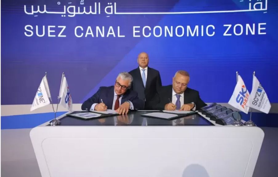 اقتصادية قناة السويس تتعاقد مع «سكاي بورتس»