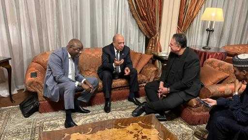 وزير الكهرباء يبحث مع نظيره بجمهورية تشاد سبل التعاون بمجالات الطاقة المتجددة... وزير الكهرباء يبحث مع نظيره بجمهورية تشاد سبل التعاون بمجالات الطاقة المتجددة والتدريب