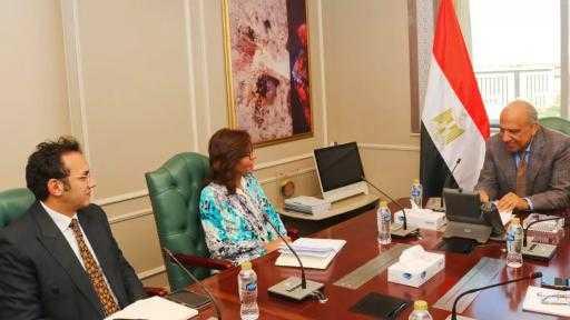 وزير الكهرباء يبحث مع مدير الأكاديمية الوطنية للتدريب العمل المشترك بمجالات إعادة التأهيل وتنمية المهارات