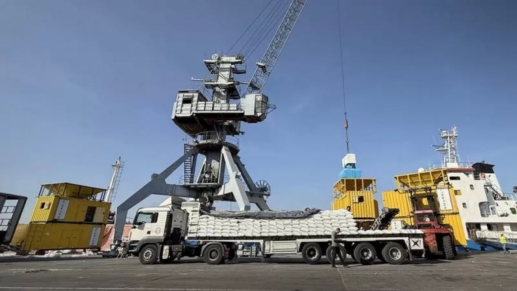 سوريا تستقبل 3800 طن من الأسمدة المصرية في مرفأ اللاذقية