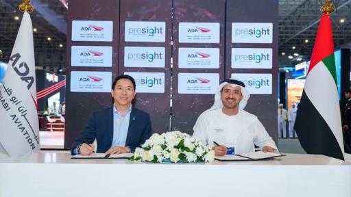 بريسايت توقع مذكرة تفاهم مع طيران أبوظبي لتطوير منظومة الطيران المدعومة بالذكاء الاصطناعي