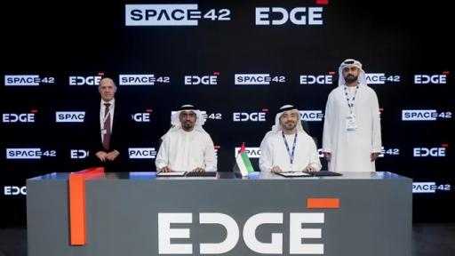 شراكة بين إيدج وسبيس 42 لتصنيع محلي لأنظمة اتصالات الأقمار الصناعية