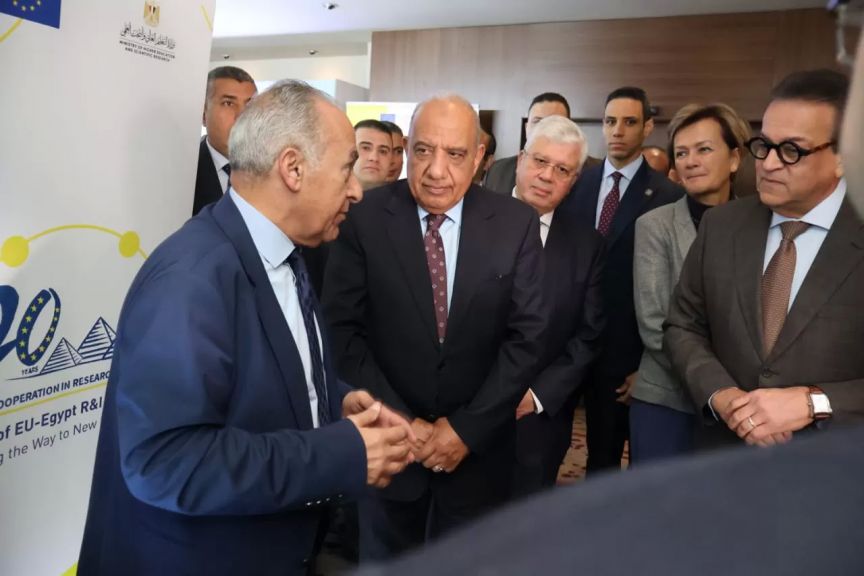 جانب من أسبوع البحث والابتكار بين مصر والاتحاد الأوروبي