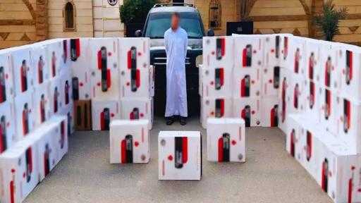 ”الداخلية” تضبط 46.5 ألف عبوة سجائر مهربة ومجهولة المصدر