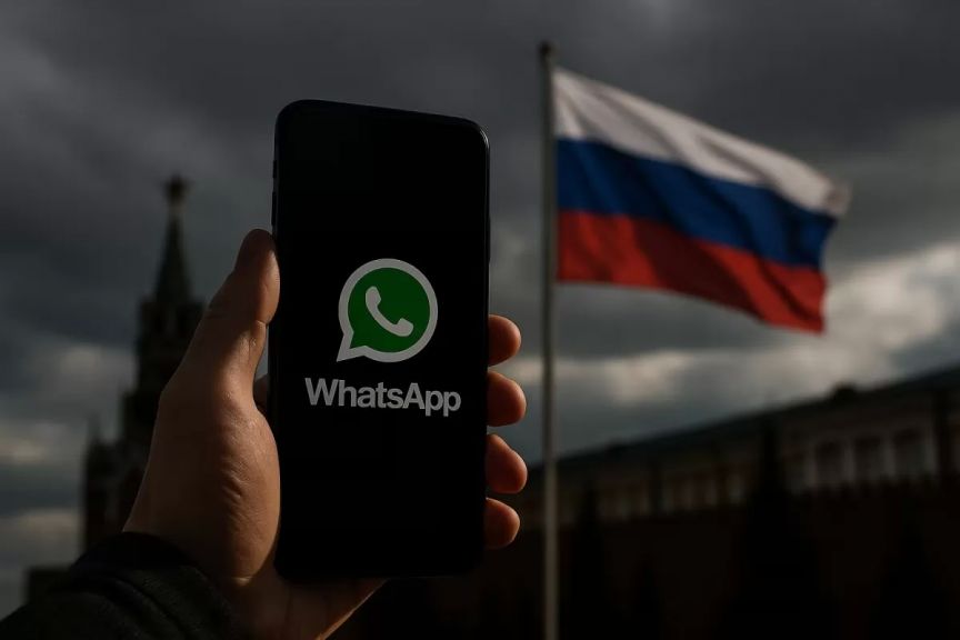 روسيا تهدّد بحظر تطبيق واتساب بالكامل
