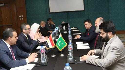 مصر وباكستان تبحثان التعاون بمجالات التعدين والأغذية والسيارات والشحن مصر وباكستان تبحثان التعاون بمجالات التعدين والأغذية والسيارات والشحن