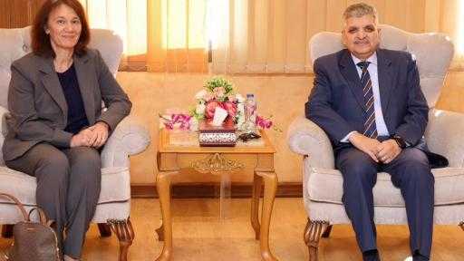 ”ربيع” لبعثة صندوق النقد: نمو إيرادات قناة السويس 17.5% منذ يوليو الماضي ”ربيع” لبعثة صندوق النقد: نمو إيرادات قناة السويس 17.5% منذ يوليو الماضي