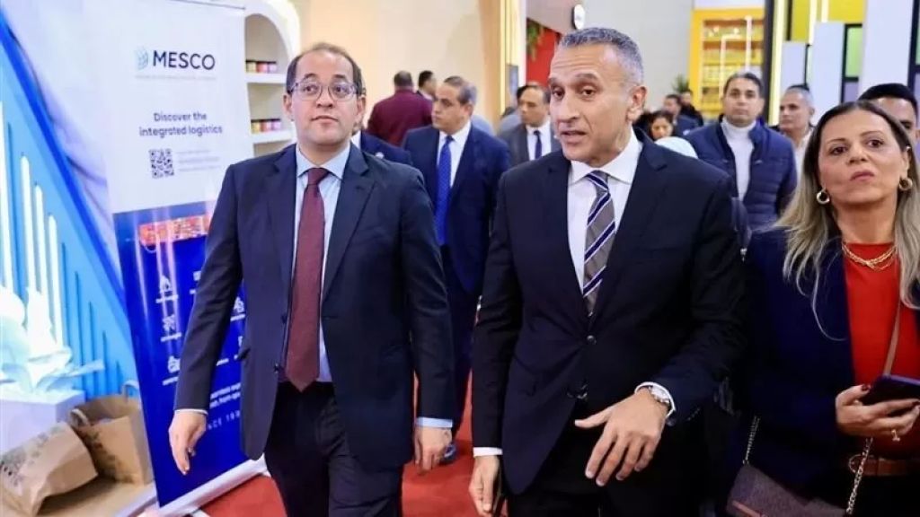 جانب من زيارة وزير المالية