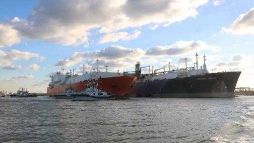 ميناء دمياط يستقبل 69017 طن من الغاز المسال ميناء دمياط يستقبل 69017 طن من الغاز المسال