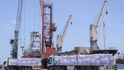 تضم ذرة وقمح.. ميناء دمياط يستقبل 72379 طنًا من البضائع