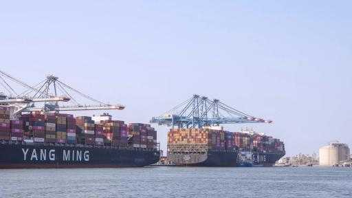 تضم ذرة وقمح وفول.. ميناء دمياط يستقبل 74388 طنًا من البضائع