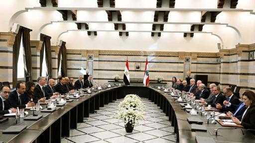 مدبولي ورئيس الوزراء اللبناني يترأسان جلسة مباحثات موسّعة لتعزيز التعاون الاقتصادي والأمني