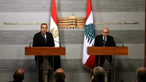 رئيس الوزراء من بيروت: مصر تنظر إلى لبنان باعتباره ركيزة أساسية للاستقرار في المشرق العربي