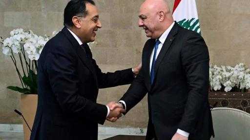 رئيس الجمهورية اللبناني يستقبل الدكتور مصطفى مدبولي بقصر ”بعبدا”