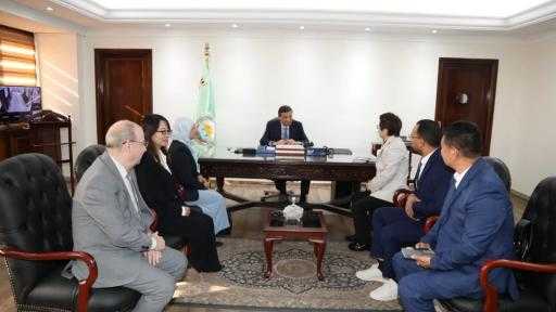 وزير الزراعة يُتابع مع وفد صيني مستجدات إنشاء مصنع لمبيدات الآفات الزراعية