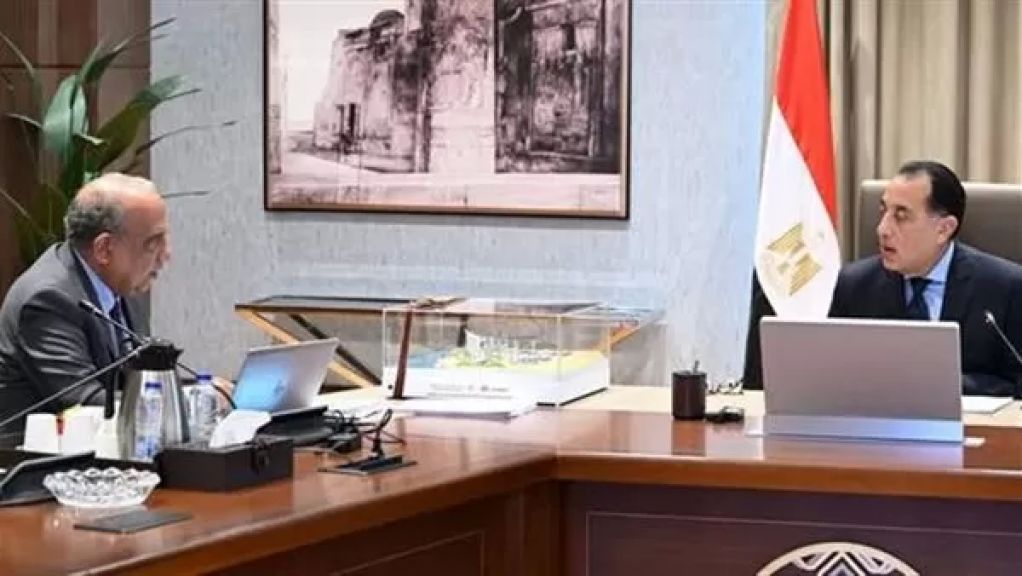 رئيس الوزراء مع وزير الكهرباء