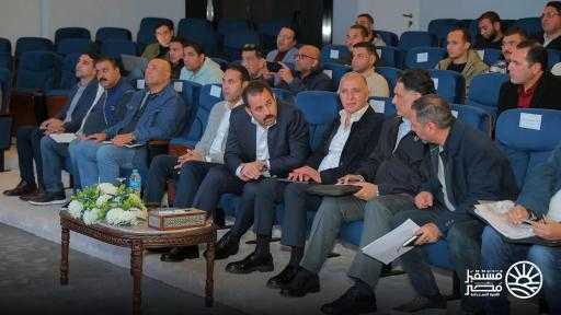 ”الغنام” يُتابع الموقف التنفيذي لأعمال البنية التحتية بمشروع الدلتا الجديدة