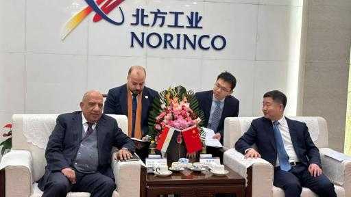 وزير الكهرباء يستهل زيارته إلى الصين بلقاء رئيس مجموعة نورينكو لبحث التعاون المشترك