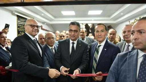 وزير التموين يفتتح مكتب السجل التجاري المميز بالغرفة التجارية في بنها| صور