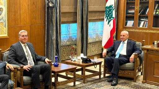 رئيس مجلس النواب اللبناني يستقبل وزير البترول