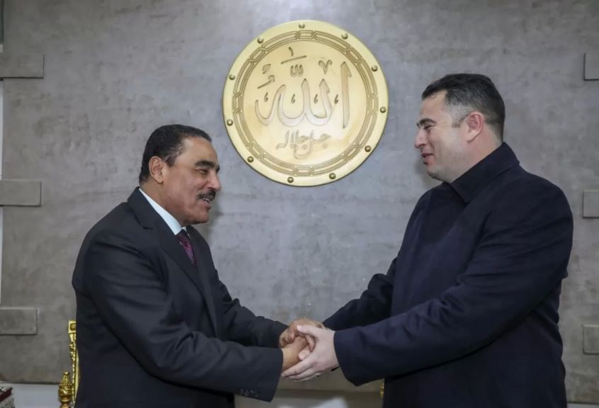 رئيس هيئة المحطات النووية ومحافظ مطروح