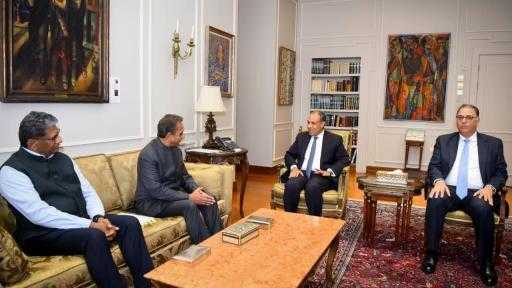 مصر والهند تؤكدان على ضرورة تشكيل مجلس رجال الأعمال وغرفة التجارة المشتركة