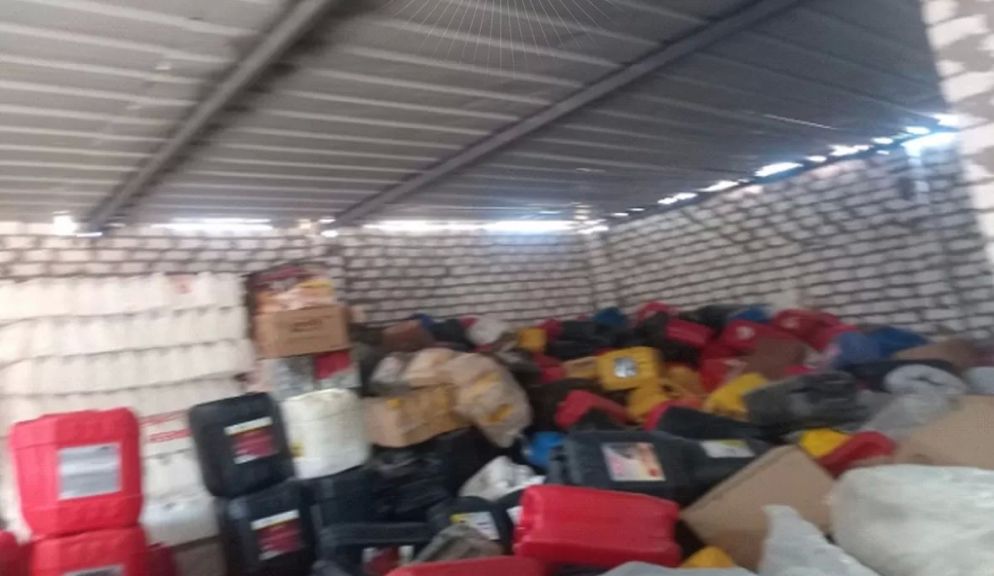 جانب من المضبوطات