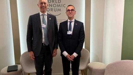 وزير الاستثمار يبحث مع شركتين التعاون بمجالات الطاقة المتجددة والهيدروجين الأخضر وتحلية المياه