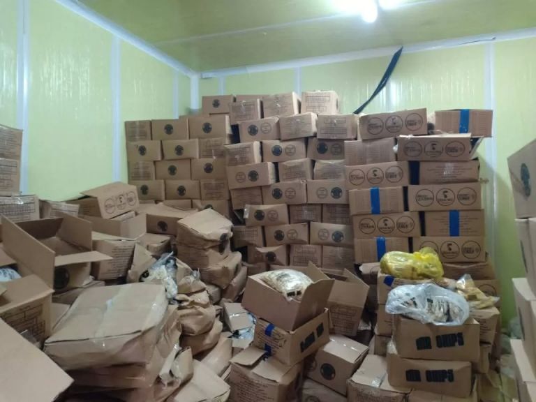 جانب من المضبوطات