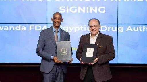 مصر ورواندا تُوقعان مذكرة تفاهم لتعزيز التعاون الفني بمجال الدواء