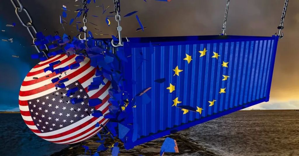 أوروبا وبريطانيا ستتكبدان خسائر أكبر من أمريكا في حال نشوب حرب تجارية