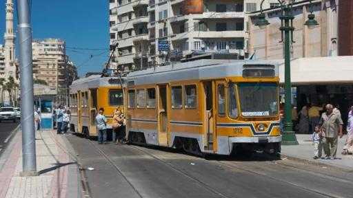 ”النقل” توضح أهمية مشروع إعادة تأهيل ترام الرمل بالإسكندرية