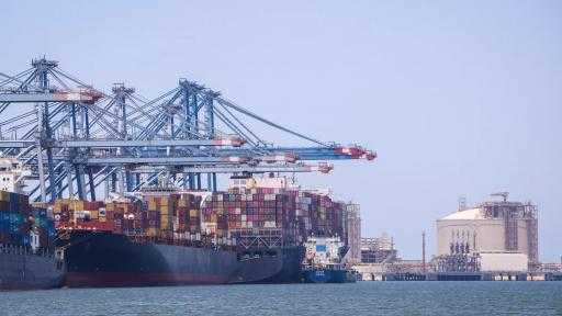 تضم ذرة وقمح وزيت.. ميناء دمياط يستقبل 75060 طنًا من البضائع