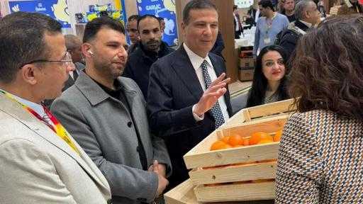 الأهم عالميًا للخضروات والفاكهة.. مشاركة مصرية ناجحة بمعرض Fruit Logistica في برلين| صور