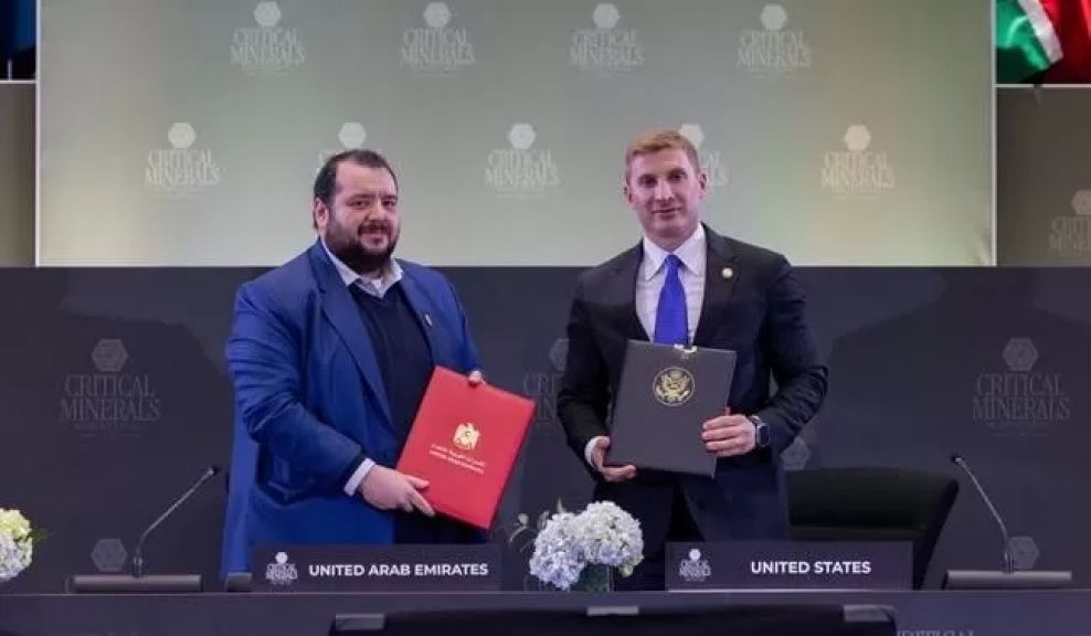 الإمارات وأمريكا توقعان إطار عمل لدعم إمدادات المعادن الحرجة والعناصر الأرضية النادرة