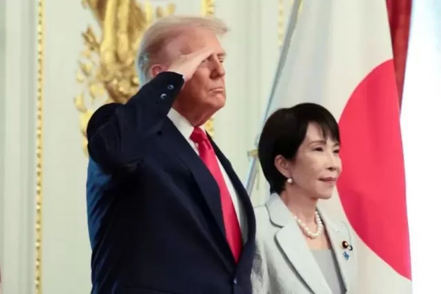 ترامب وتاكايتشي 