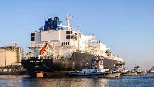 ميناء دمياط يستقبل 73 ألف طن غاز مسال و51.6 ألف طن بضائع