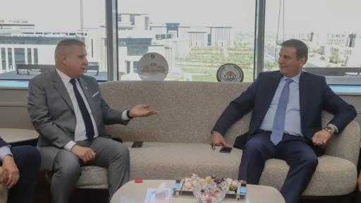 ”فاروق” يُناقش مع ”زراعة الشيوخ” تشجيع الاستثمار وتوفير مستلزمات الإنتاج وزيادة الصادرات